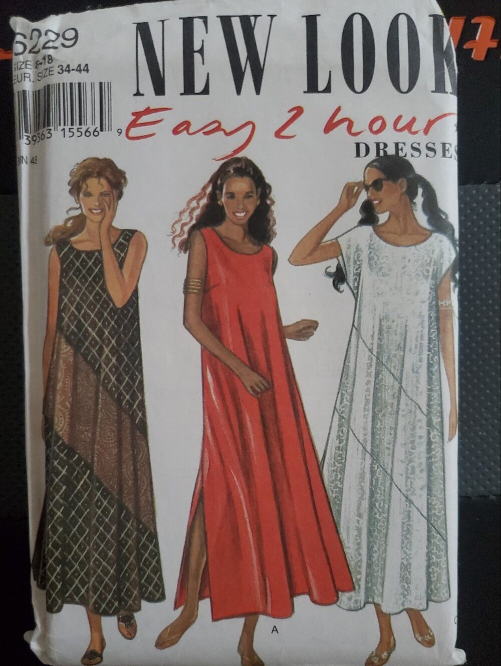 New Look 6229  Maxi Dress Pattern Size 8-18